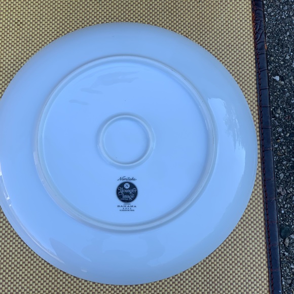 Vintage Mid Century Modern Noritake Younger Image BAHAMA 12” Chop Plate - Picture 9 of 16